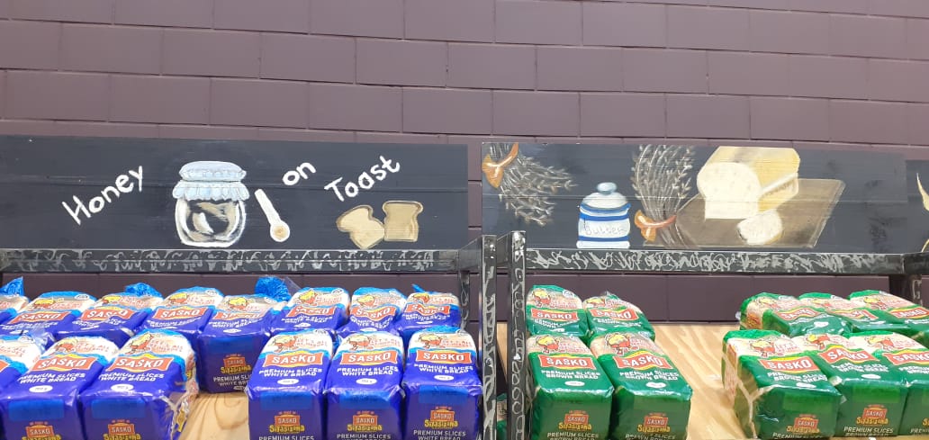 Honey on Toast Feature Sign