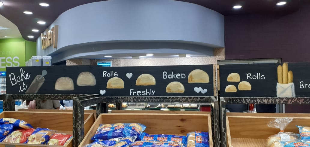 Bake It Section Signs