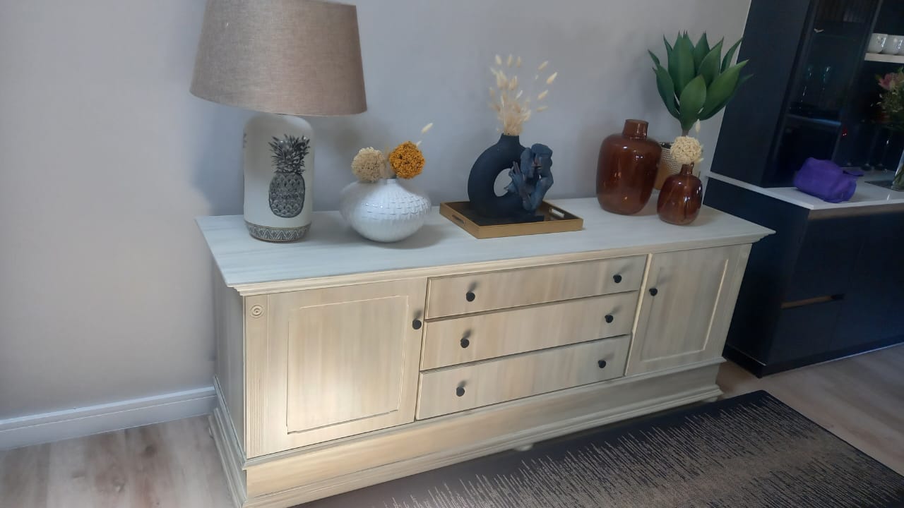 Classic Buffet - Final Whitewash Transformation